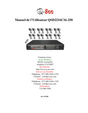 Q-See QSD2216C16-250 Manuel De L'utilisateur