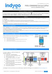 Solem indygo POOL COMMAND Guide De Démarrage Rapide