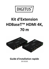 Digitus DS-55520 Guide D'installation Rapide