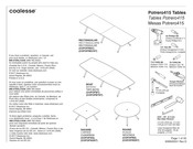Coalesse Potrero415 Mode D'emploi