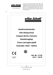 EFBE-SCHOTT LT 52 Mode D'emploi