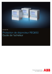 ABB REQ650 Guide De L'acheteur