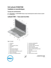 Dell Latitude E7440 Installation Et Caractéristiques