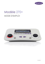 AmpliVox 270+ Mode D'emploi