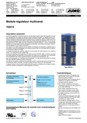 JUMO 705010 Mode D'emploi