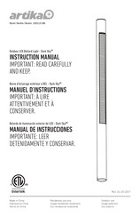 Artika 36BOL-DS-MB Manuel D'instructions