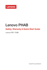 Lenovo PHAB PB1-750M Mode D'emploi