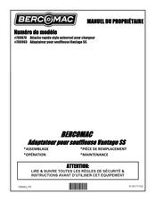 Bercomac 700903 Manuel Du Propriétaire