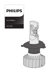 Philips H4 CANbus Mode D'emploi