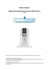 WilTec naturewater NW-1000 PRO Mode D'emploi