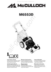 McCulloch M6553D Manuel D'instructions