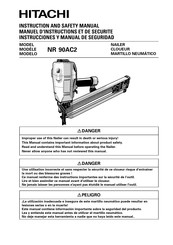Hitachi NR 90AC2 Manuel D'instructions