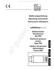 Ifm Electronic efector500 PN5 Notice Pour Utilisateurs