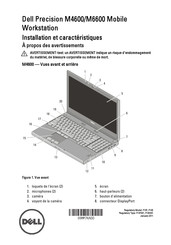 Dell Precision M4600 Installation Et Caractéristiques