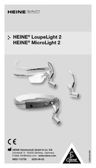 HEINE MicroLight 2 Mode D'emploi