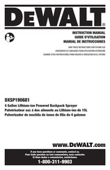 DeWalt DXSP190681 Traduction De La Notice D'instructions Originale