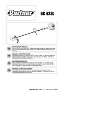 Partner BC 433L Manuel D'instructions