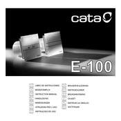 Cata E-100 Mode D'emploi