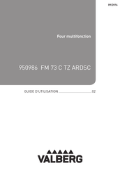 Valberg FM 73 C TZ ARDSC Guide D'utilisation
