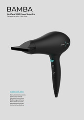 cecotec BAMBA IoniCare 5350 PowerShine Ice Manuel D'instructions