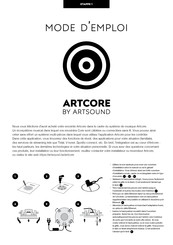 Artsound ARTCORE Mode D'emploi