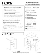 NEXERa 211203 Instructions D'assemblage