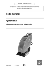 Truvox Hydromist 35 Manuel D'instruction