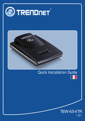Trendnet TEW-654TR Guide D'installation Rapide