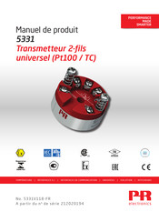 PR electronics 5331 Manuel De Produit