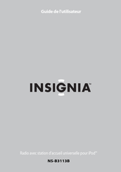 Insignia NS-B3113B Guide De L'utilisateur