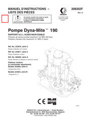 Graco Dyna-Mite 190 Manuel D'instructions