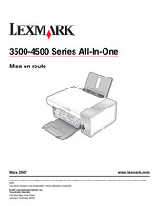 Lexmark 4500 Série Mise En Route
