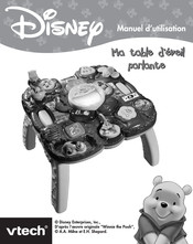 VTech Disney MA TABLE D'EVEIL PARLANTE Manuel D'utilisation