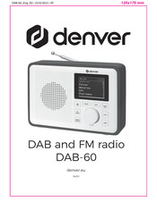 Denver DAB-60 Mode D'emploi