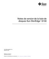 Sun Microsystems Sun StorEdge 6130 Mode D'emploi