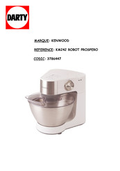 Kenwood KM240 Serie Instructions