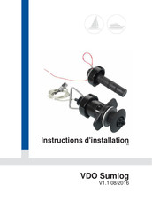 Continental VDO Sumlog AcquaLink Instructions D'installation