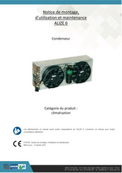 SNDC ECOCLIM ALIZE 6 24V Manuel De Montage D'utilisation Et De Maintenance