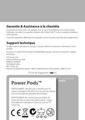 TTS Power Pods Guide De L'utilisateur