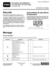 Toro 31220 Instructions De Montage
