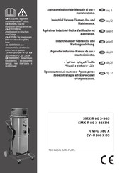 Lavor SMX-R 80 3-36SDS Notice D'utilisation Et D'entretien
