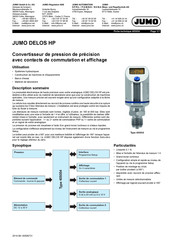 JUMO DELOS HP Guide Rapide