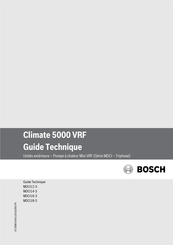 Bosch MDCI18-3 Guide Technique