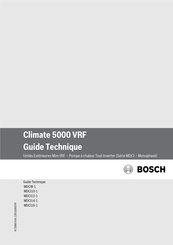 Bosch MDCI10-1 Guide Technique