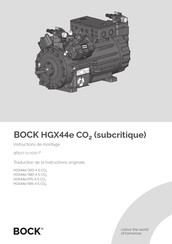Bock HGX44e CO2 Instructions De Montage