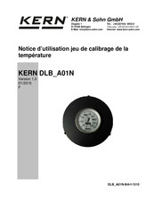 KERN&SOHN DLB 160-3A Notice D'utilisation