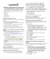 Garmin GPSMAP 6000 Guide De Configuration