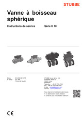 Stübbe C 10 Serie Instructions De Service