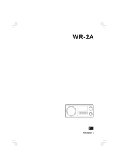 Sangean WR-2A Mode D'emploi