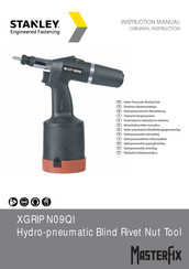 Stanley Masterfix XGRIP N09QI Mode D'emploi